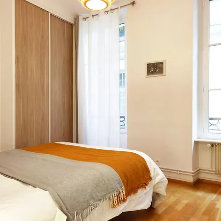 Apartmán Calm 60m2 Near Notre-dame And Seine 2bdrs N4-4b